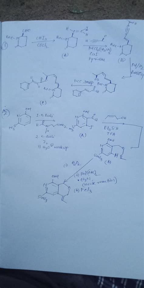 Solved Provide The Missing Reagents Or Products For Each Reaction 1 Course Hero