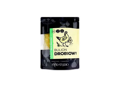 Bulion drobiowy w płynie bezglutenowy BIO 350 ml FOOD STUDIO