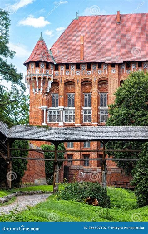 Malbork Castle Capital Of The Teutonic Order In Poland Stock Photo