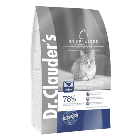 Dr Clauder S Katt High Premium Sterilised Light Senior 1 5kg Petxl No