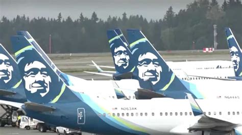 Us Alaska Airlines Grounds Fleet Of Boeing Max Airplanes For