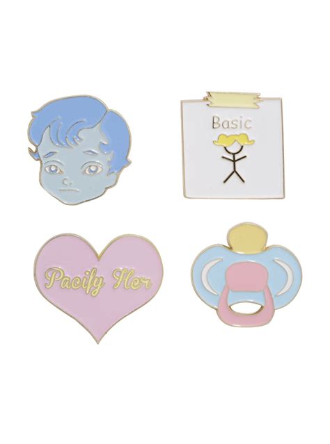 Melanie Martinez Pacify Her Cry Baby Enamel Pin Set Melanie Martinez