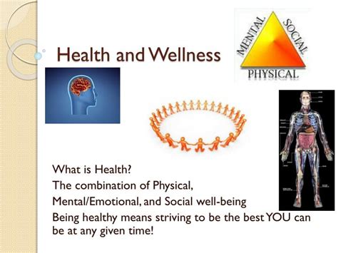 Ppt Health And Wellness Powerpoint Presentation Free Download Id2499562