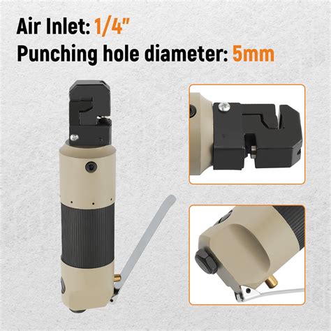 Air Punch Tool Pneumatic Punching Machine Crimper Hole Punching Flanging Tool Ebay