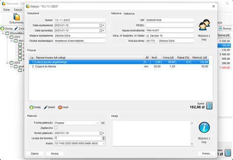 Darmowy Program Do Faktur Bez Vat Lub Rachunk W Rachunek