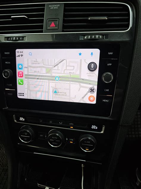 VW Golf 7 2018 Inlocuire Unitate Multimedia Navigatie MIB2 APP Connect