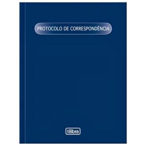 Livro Protocolo de Correspondência 52 Folhas Tilibra