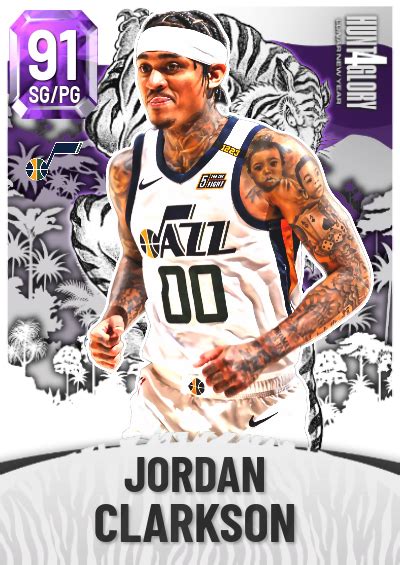 NBA 2K22 2KDB Custom Card Jordan Clarkson