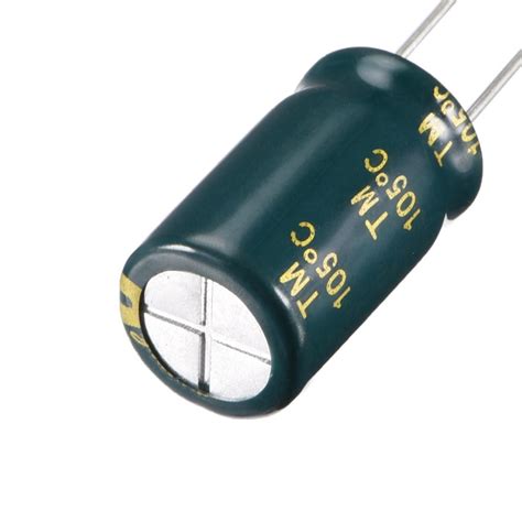 Electrolytic Capacitor Uf V Radial Polarized Aluminum Electrolytic