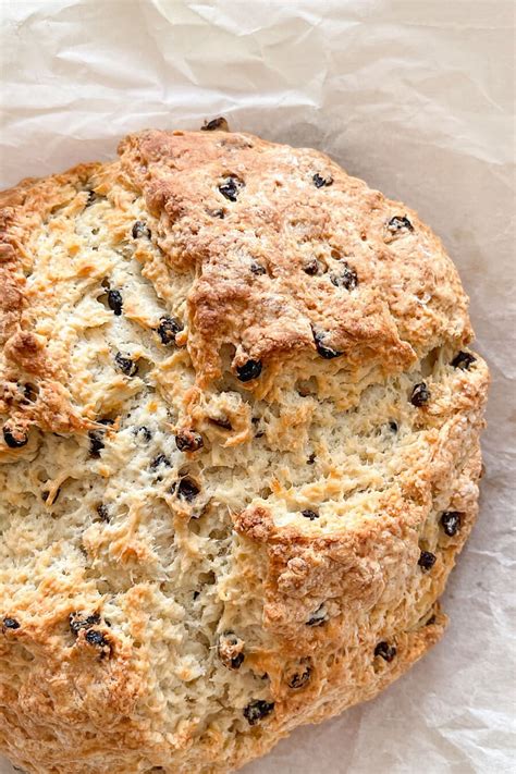 Traditional Irish Soda Bread Recipe With Raisins Flour