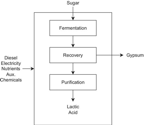 Lactic acid production block diagram | Download Scientific Diagram