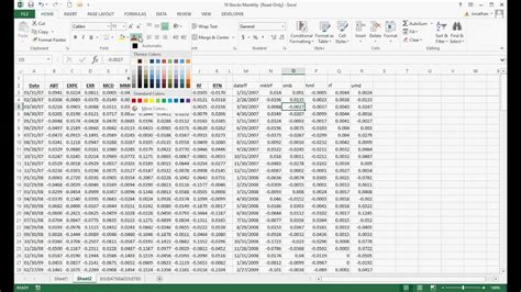 Organizing Data Youtube