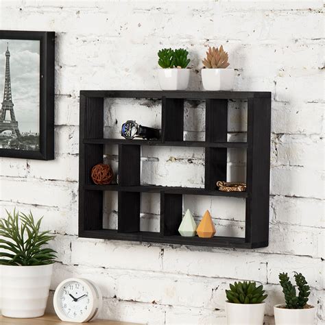 Loon Peak® 9 Compartment Solid Wood Cubby Wall Shelf And Reviews Wayfair