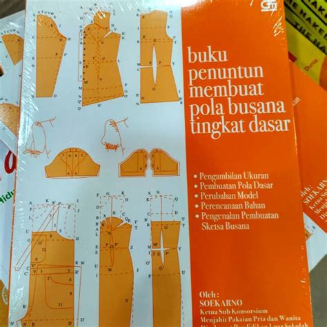 Jual Buku Penuntun Membuat Pola Busana Tingkat Dasar Shopee Indonesia