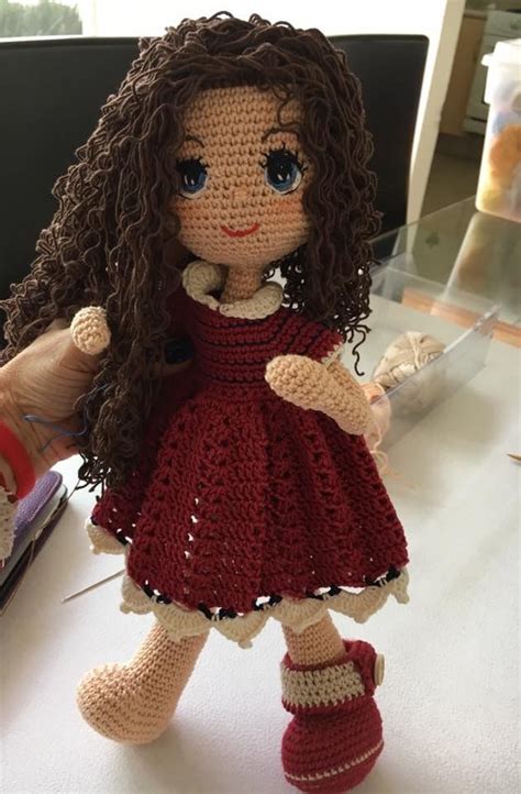 Mu Eca Carolina Patr N Gratis Por El Canal De Youtube Amigurumis By