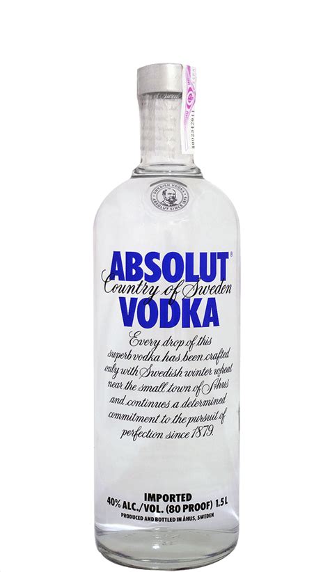 Absolut Vodka Transparent Png Stickpng