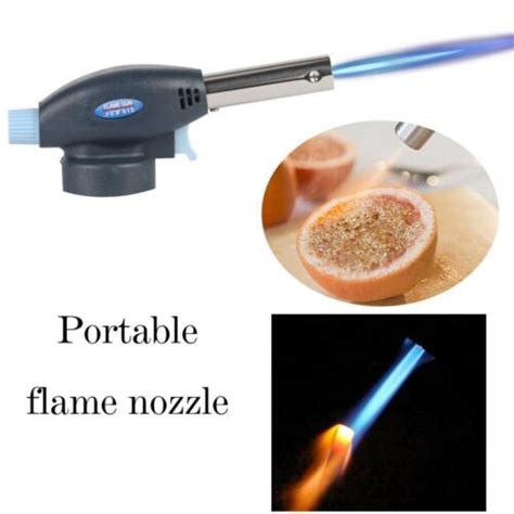 Blow Torch Butane Gas Flamethrower Burner Welding Auto BBQ A0F5