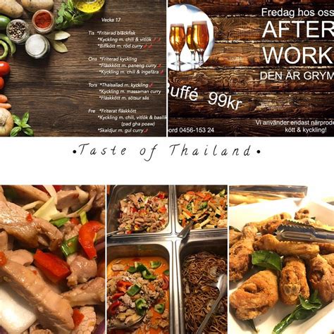 Menu At Taste Of Thailand Restaurant Sölvesborg