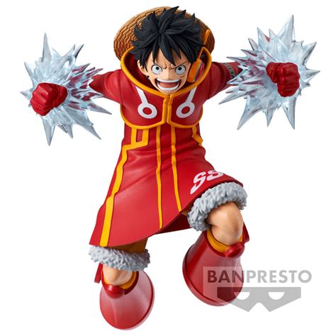Banpresto One Piece Monkey D Luffy Battle Record figure 14cm