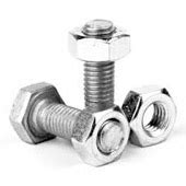 Monel Fasteners ASTM F467 Monel Alloy Hex Nuts And Bolts Studs