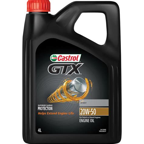 Castrol GTX Engine Oil 20W-50 4 Litre | Supercheap Auto New Zealand