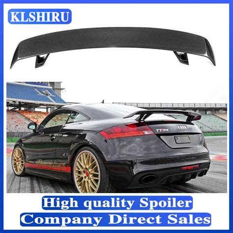 Carbon Fiber Rear Trunk Spoiler For Audi Tt Mk Boot Wing Lip