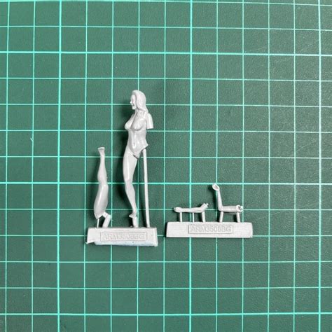 Resin Figure Unpainted Model Kit Bikini Girl Unassembled And Unpainted EBay
