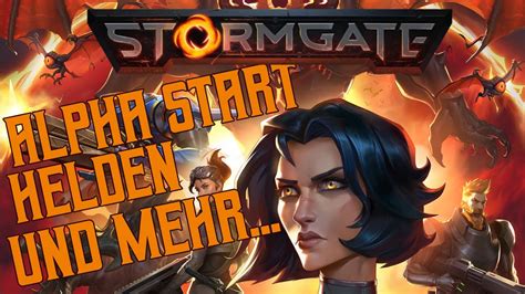 Zeitraum F R Alpha Test Bekannt Stormgate Infos Youtube