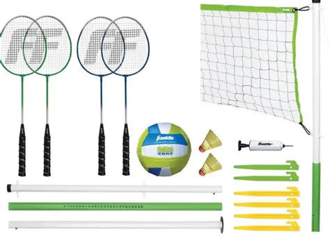 Franklin 50601 Badminton Volleyball Set Instruction Manual