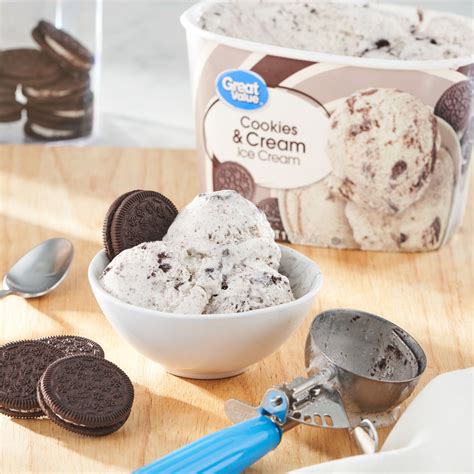 Cookies And Cream Ice Cream Container