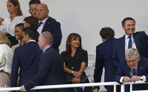 Anne Hidalgo Discreet But Enthusiastic During The Opening Ceremony Of