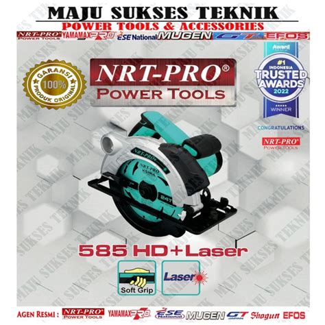 Jual NRT PRO 585 HD CIRCULAR SAW 7 HEAVY DUTY LASER POINTER Mesin