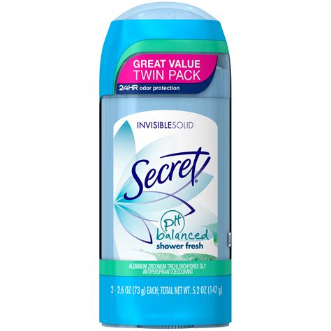 Secret Antiperspirantdeodorant Invisible Solid Shower Fresh 2 26