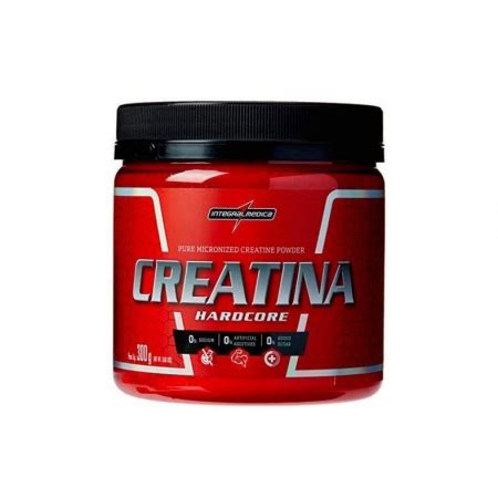 CREATINA 300G HARDCORE INTEGRALMEDICA NutriStore Suplementos A