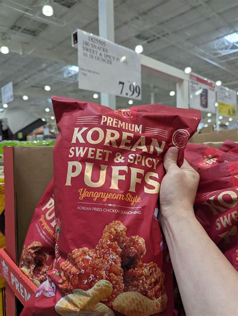 Korean Sweet Spicy Yangyeom Puffs At Costco 10 10 Dining And