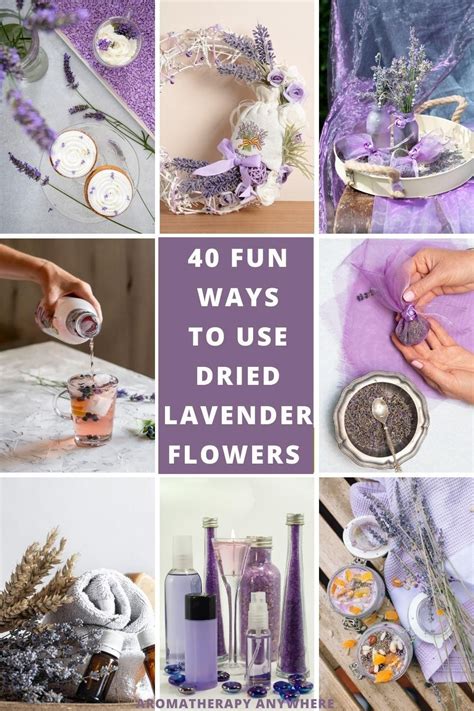 What To Do With Dried Lavender 40 Scentsational Ideas Aromatherapy