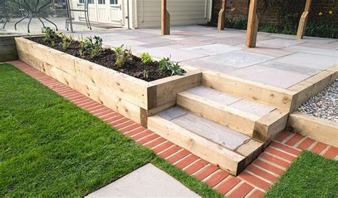 8 Creative Uses For Railway Sleepers In Your Garden