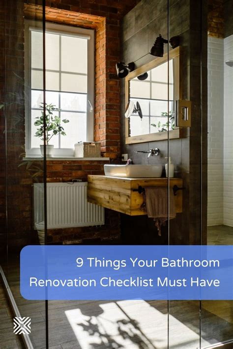 9 Essentials Elements For Your Bathroom Renovation Checklist Bathroom