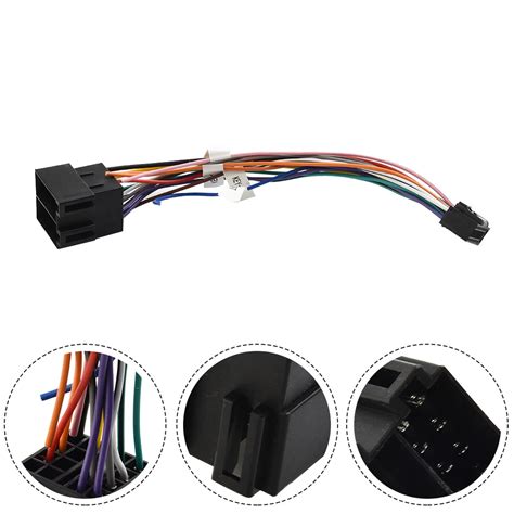 Pin To Iso Cable Adapter P Male Plug Iso Connector Wiring Harness