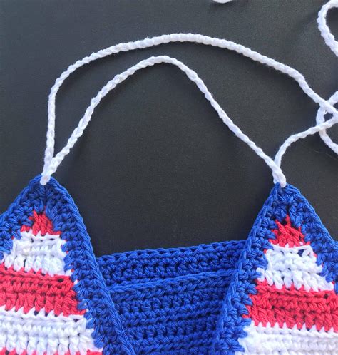 Abby S American Dream 4th Of July Bikini FREE Crochet Pattern With Full Photo Tutorial