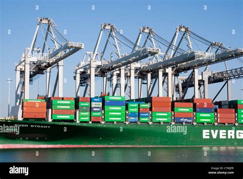 Container Ports Hi Res Stock Photography And Images Alamy