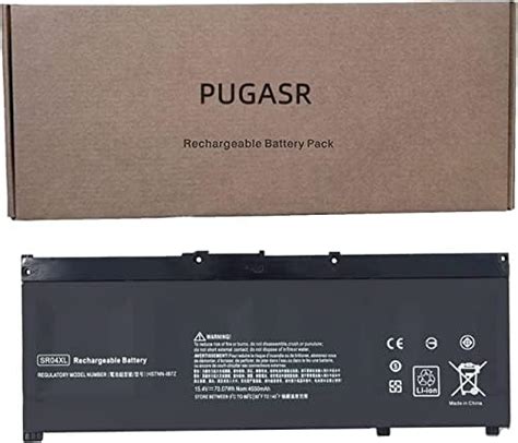 PUGASR SR04XL SR03XL Laptop Battery Compatible With HP Pavilion 15