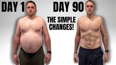 So Much Fat Loss In 90 Days Body Transformation Youtube