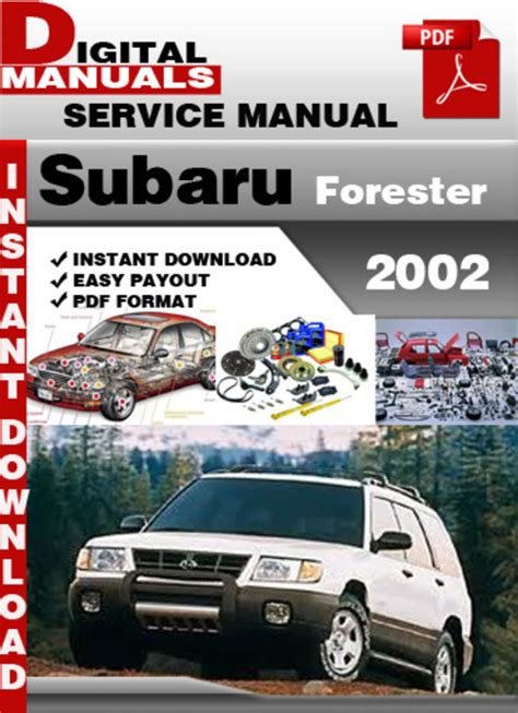 Subaru Forester 2002 Factory Service Repair Manual Tradebit