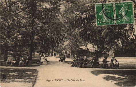 Vichy Un Coin Du Parc Vichy Cartorum