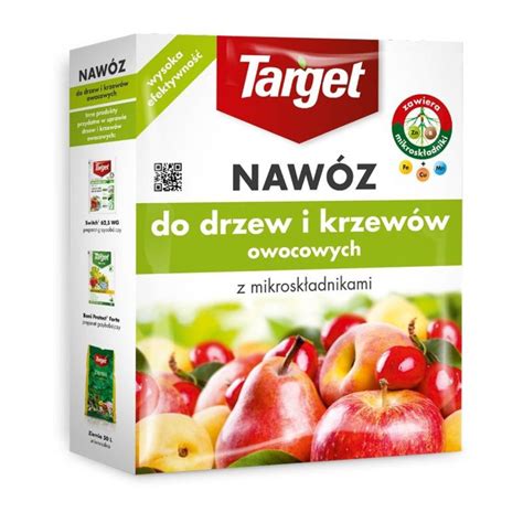 Nawóz granulowany do drzew i krzewów owocowych produkt organiczny 1kg