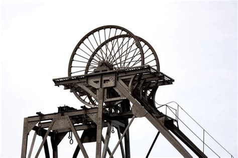 Pmages A Mine Shaft Headgear Mine Shaft Headgear — Stock Photo