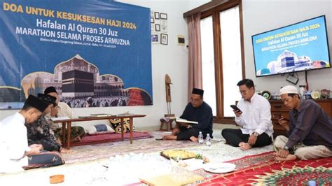 Foto Doakan Haji Sukses Santri Dan Alumni Mch Gelar Khataman Al