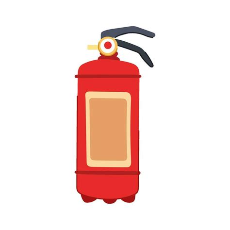 Emergency Fire Extinguisher Cartoon Vector Illustration 32520618 Vector