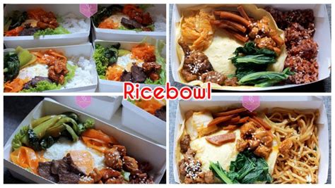 Jual Rice Bowl Chicken Teriyaki Beef Teriyaki Di Lapak Kupu2catering